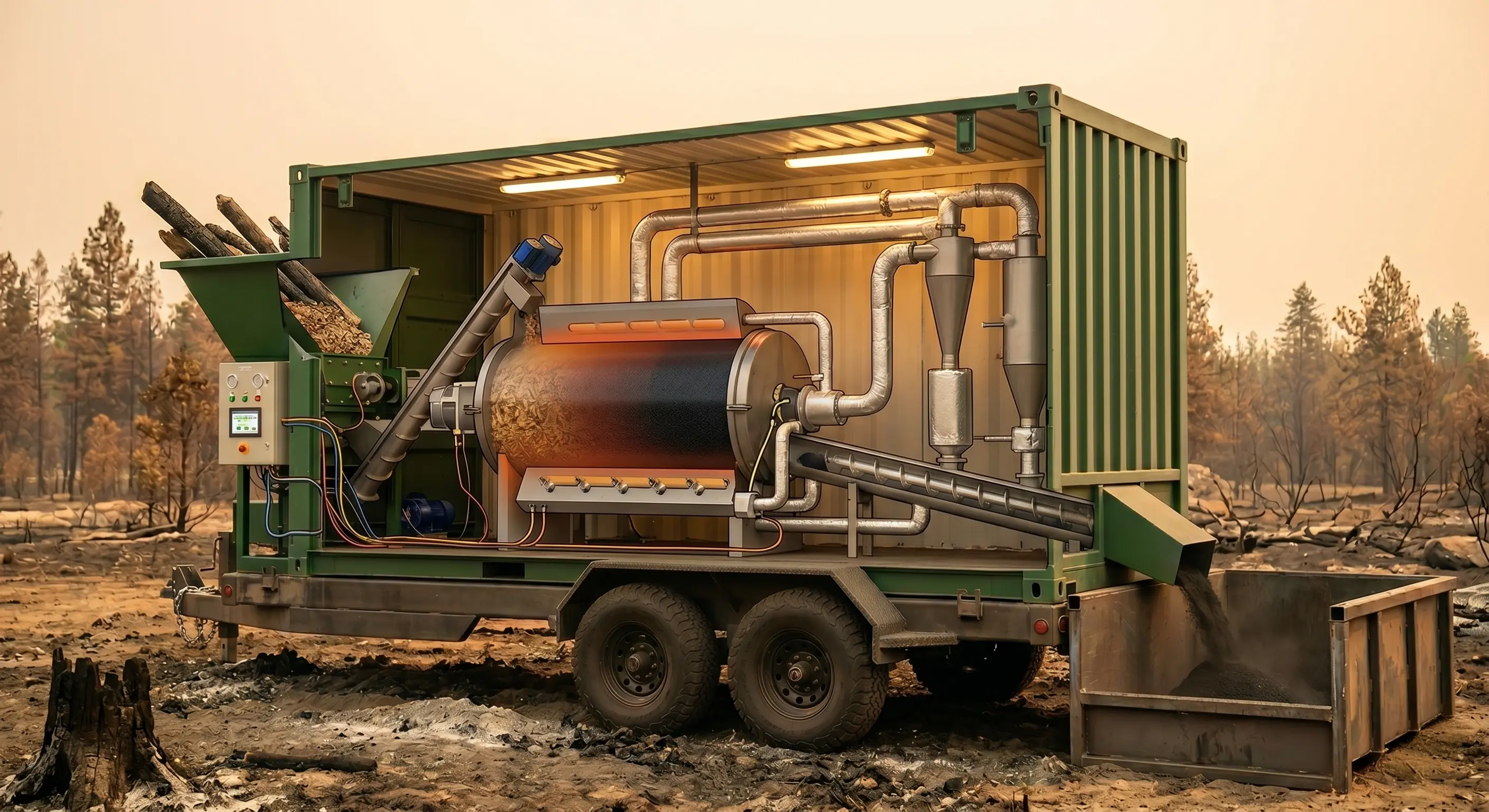 Mobile Pyrolysis